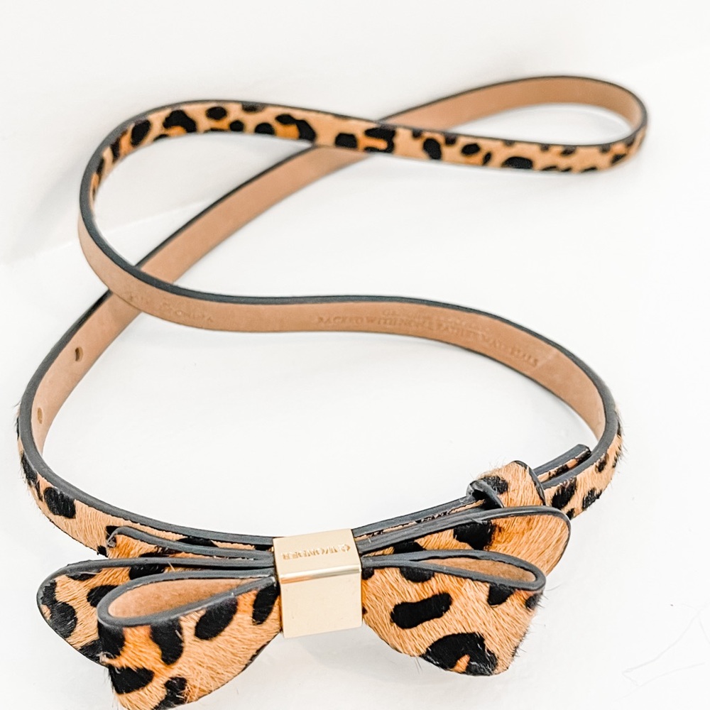 C.Wonder Leopard Bow belt